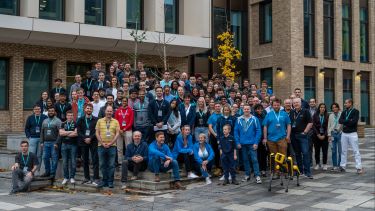 Group photo taken at the Sir William Siemens Challenge Hackathon 2022