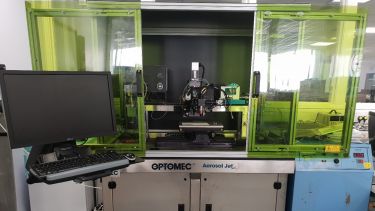 image of the front of the Optomec printer