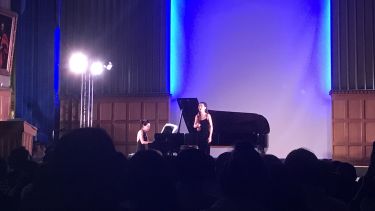 Chinese MA students perform at Firth Hall