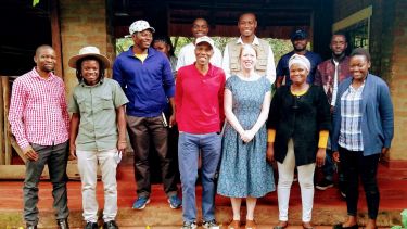 SCOPE, Fambidzanai Permaculture Centre, Kufunda Village, ZIDAWU Trust, Hand in Hand, PELUM and Make it Grow in person event in Harare, Zimbabwe. 