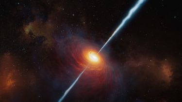 An artists' impression of a quasar. Credit: ESO-M Kornmesser