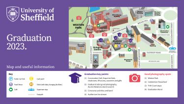 Graduation Venue map