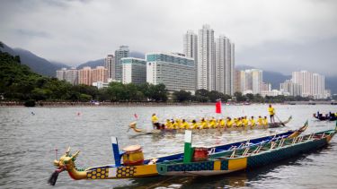 Dragon Boat race in full swing