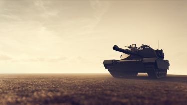 Generated image of a tank
