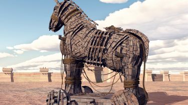wooden Trojan horse
