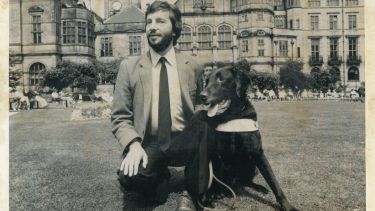 David Blunkett at Town Hall 1982