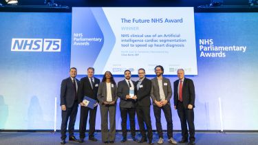 Researchers who have been awarded The Future NHS Award