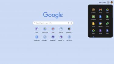 Google chrome menu shortcut screenshot