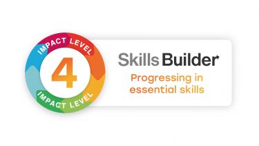Skills Builder level 4 accreditation badge