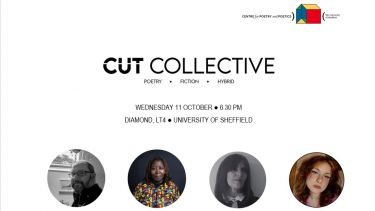 Centre for Poetry and Poetics cut collective flyer 
