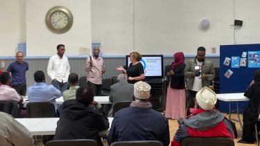 CognoSpeak team engaging at Israac Community Centre