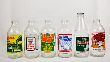5 milk bottles