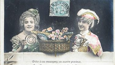 Carte postale du 1er avril 1905