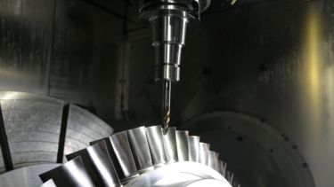 A complex metal machining process