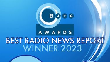 BJTC Awards 2023 best radio news report winner 2023 isabel shore refugees in rotherham university of sheffield