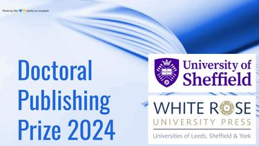 Logo for the Sheffield Doctoral Publishing Prize 2024