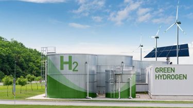 A green hydrogen plant.