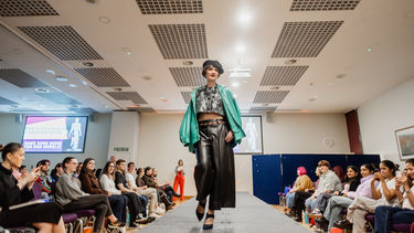 Sustainable fashion show catwalk
