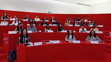 MBA students at Mannheim Business School.