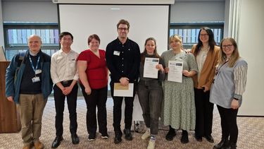 Prize winners at the Mellanby Annual Research Day 2024