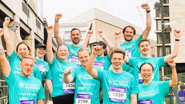The 2023 Sheffield 10K team – fundraising for MND research