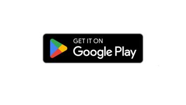 Logo with words Get It On Google Play