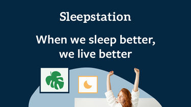 Sleepstation graphic: When we sleep better, we live better