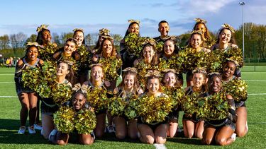 The Pom Cheerleading team at the University of Sheffield
