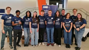 a group of Mechanical Engineering at Sheffield students