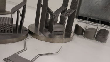 Selection of finished AM prototypes