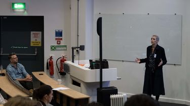 Julie Froud presenting at FSN Conference