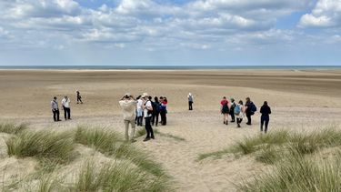 PGT students on the North Norfolk coast