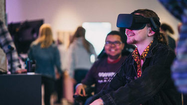 VR demo part of FOSS 2024