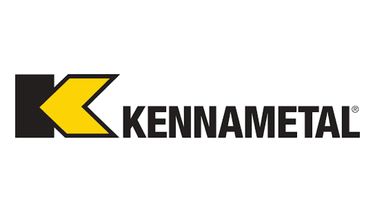 Black and Yellow logo of Kennametal