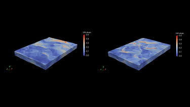 Strain localisation at the surface of the microstructures after modelling bending, where defects and cracks can initiate, potentially causing serious damage. Running multiple simulations can expand the understanding of the causes of defects, and therefore help the development of prevention.