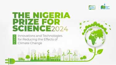 Text on image reads: Nigeria Prize for Science 2024