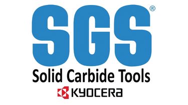 Blue SGS logo, reading Solid Carbide Tools Kyocera