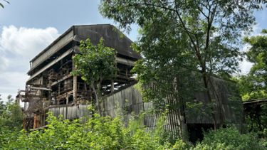 Remains of Union Carbide plant, Bhopal 