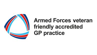 Armed Forces veteran friendly accredited GP practice logo