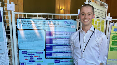 Image of male cancer biology and therapeutics Msc student 