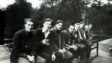 Edward Ward and some of the 'original Ranmoorians' enjoying a day out at Forge Dam