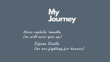 The cover of the book 'My Journey'