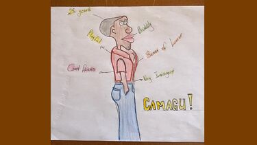 The cover of the book 'Camagu'