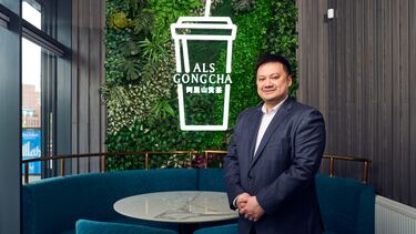 Kelvin Quick at his ALS Gongcha business in Sheffield City Centre