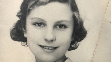 Winifred Bateson as a young girl