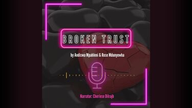 The cover art for the podcast 'Broken Trust'