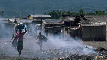 Cite Soleil, a shantytown in Port-au-Prince, Haiti.