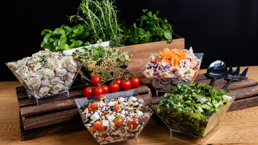 Delivered Catering Salad Selection
