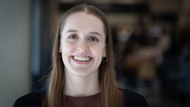 Hannah, scholarship student