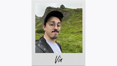 Vincenzo Silvestri outdoors on a Peak District walk
